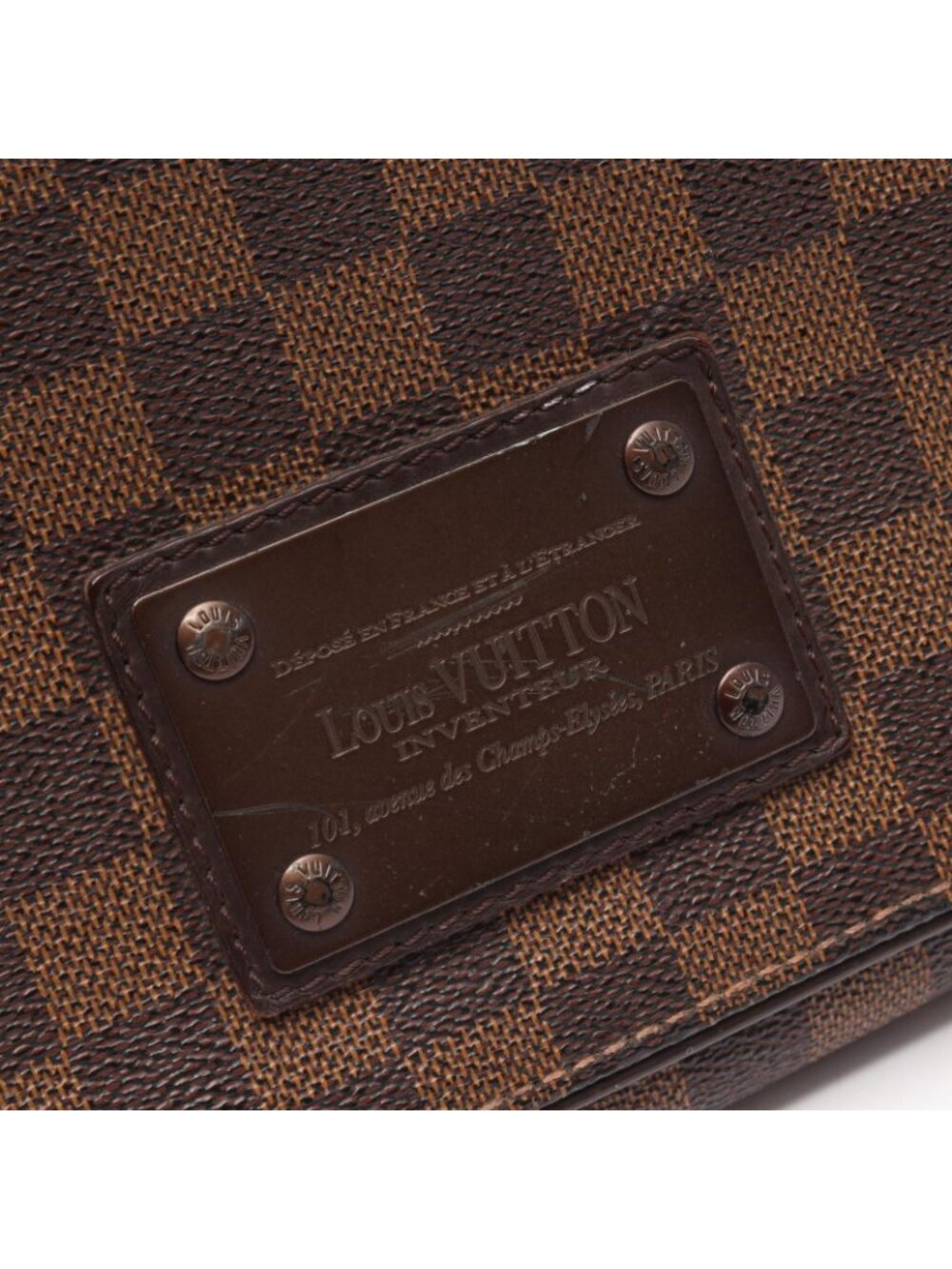 Louis Vuitton Shoulder Bag Brooklyn Canvas Leather - Picture 10 of 15
